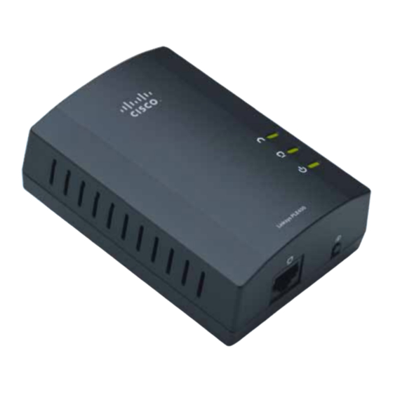 Cisco Linksys PLEK400 Guide De L'utilisateur