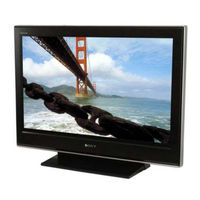 Sony BRAVIA KDL-40D3550AEP Mode D'emploi