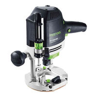 Festool OF 1400 EQ Notice D'utilisation D'origine