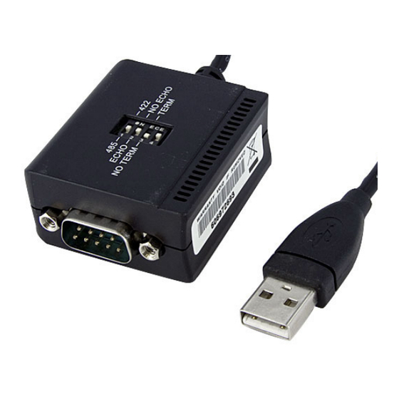 StarTech ICUSB422 Guide De L'utilisateur