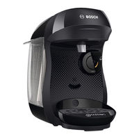 Bosch TASSIMO happy friendly TAS10 Serie Manuel D'utilisation