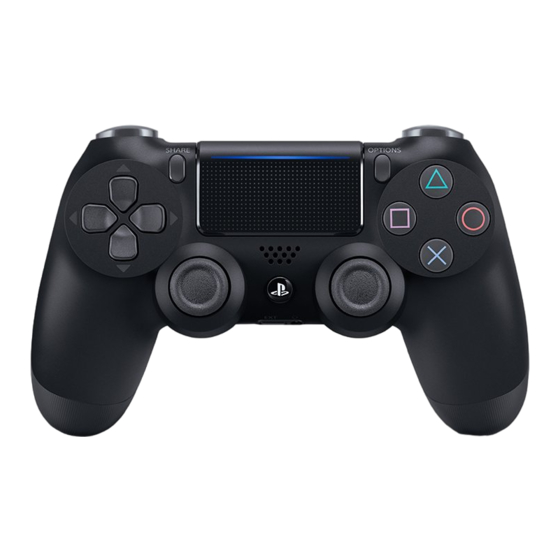 Sony DUALSHOCK 4 CUH-ZCT2U Mode D'emploi