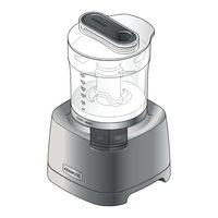 Kenwood CHP80 Manuel D'instructions