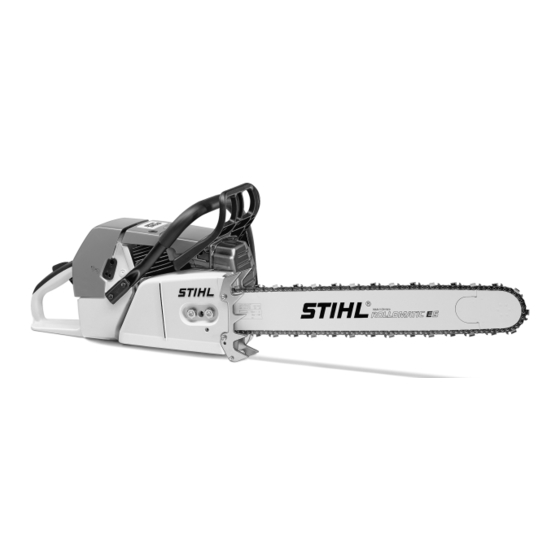 Stihl MS 880 Notice D'emploi