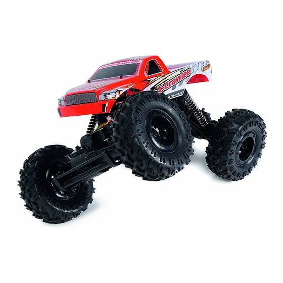 Carson R/C ROCK CRAWLER X-CRAWLEE Mode D'emploi