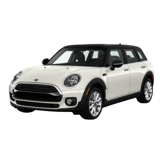 Mini CLUBMAN Manuels