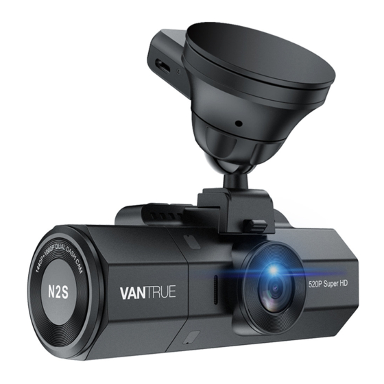 VANTRUE OnDash N2S Manuel De L'utilisateur