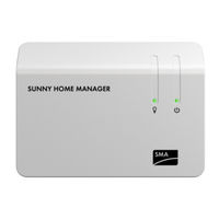 Sma SUNNY HOME MANAGER Manuel D'utilisation