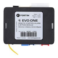 Fortin EVO-ONE Instructions D'installation