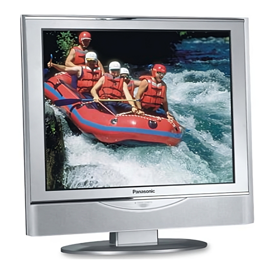 Panasonic TC-14LA1 Mode D'emploi