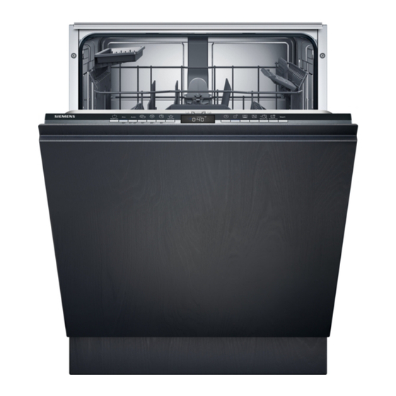 Siemens SN63EX02AE Manuel D'utilisation