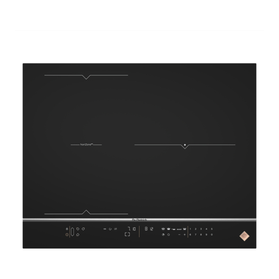 De Dietrich DPI7584X Guide D'utilisation