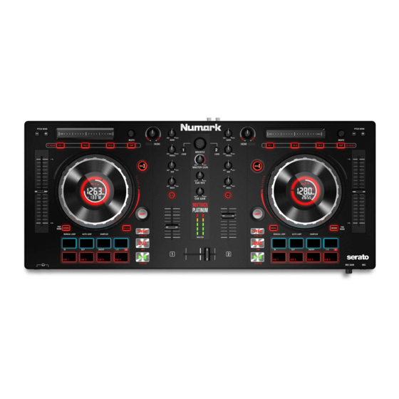 Numark MIXTRACK PLATINUM Guide D'utilisation