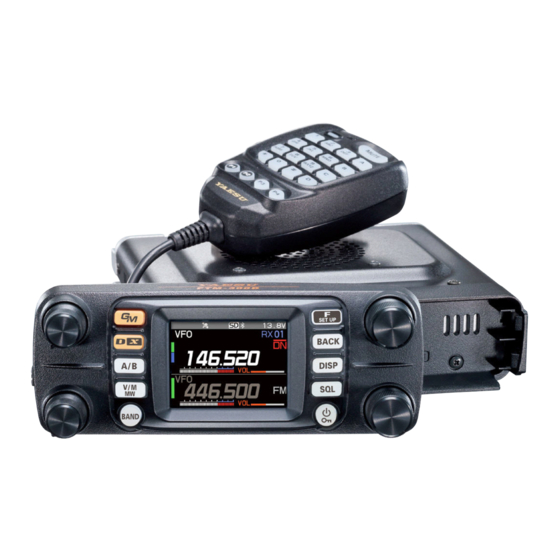 Yaesu FTM-300DE Manuel D'instruction