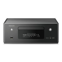 Denon CEOL RCD-N10 Guide Rapide