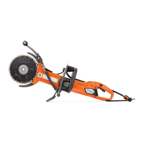 Husqvarna K4000 CUT N BREAK Notice D'utilisation Simplifiée