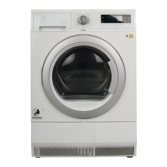 Electrolux EDH3497RDW Notice D'utilisation