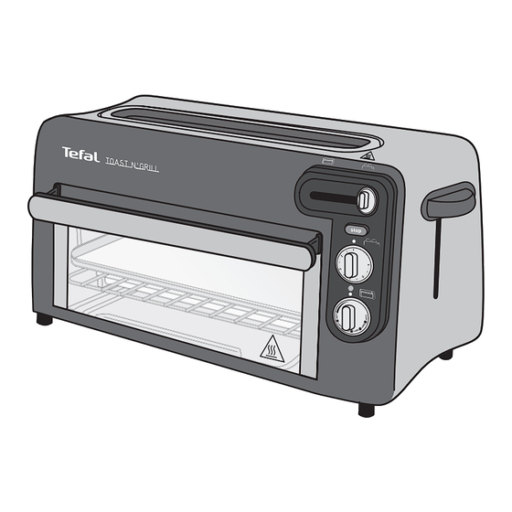 TEFAL TOAST'N GRILL TL600830 Mode D'emploi