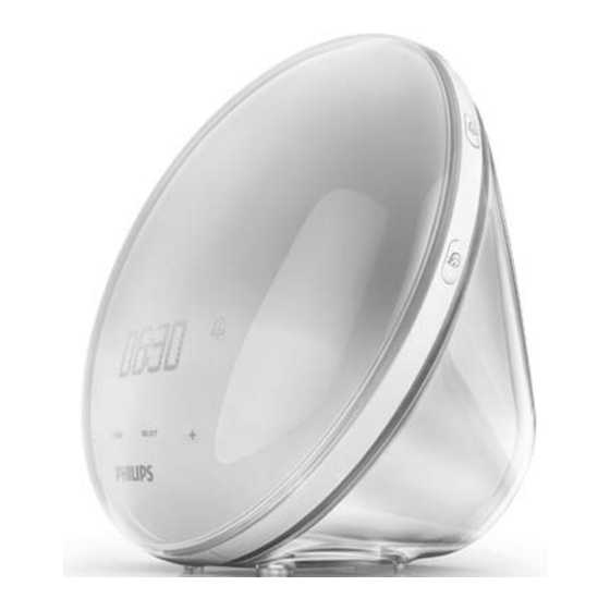Philips Wake-up Light HF3520/60 Mode D'emploi