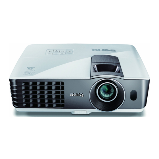 BenQ MX710 Manuel D'utilisation