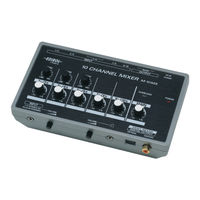 Roland Edirol M-10MX Mode D'emploi