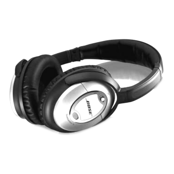 Bose QUIETCOMFORT 15 Notice D'utilisation