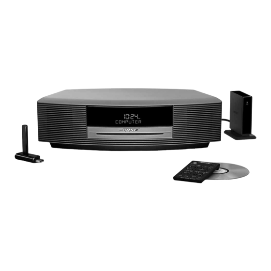 Bose WAVE MUSIC SYSTEM-SOUNDLINK Manuels