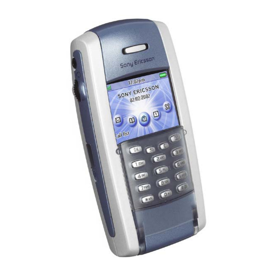 Sony Ericsson P800 Guide De L'utilisateur