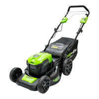 Greenworks Tools GD40LM46 Manuel D'utilisation