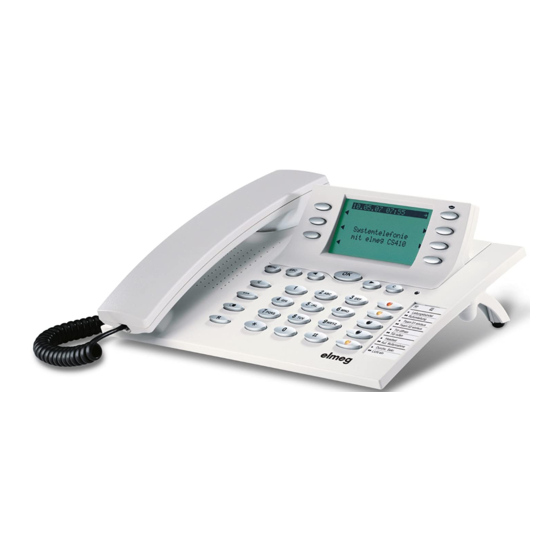 Funkwerk elmeg CS410 Notice D'utilisation