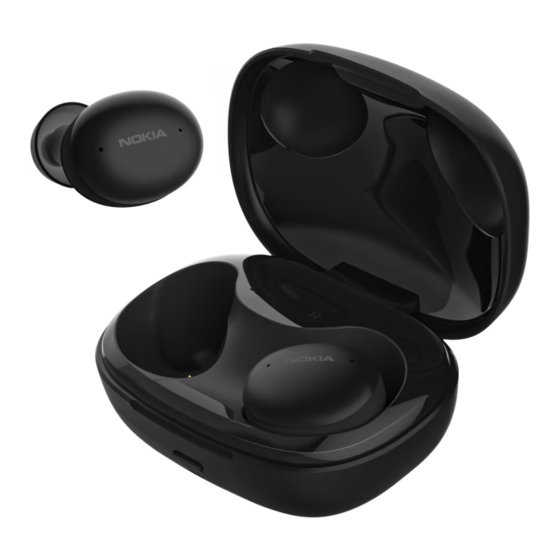 Nokia Comfort Earbuds Pro Guide De Démarrage Rapide