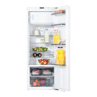 Miele K 37582-55 iDF Mode D'emploi Et Instructions De Montage
