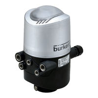 Burkert 8681 Guide Rapide