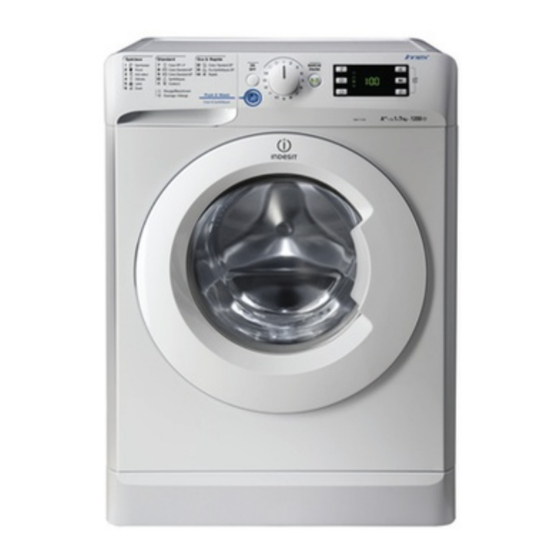 Indesit XWE 71252 Mode D'emploi