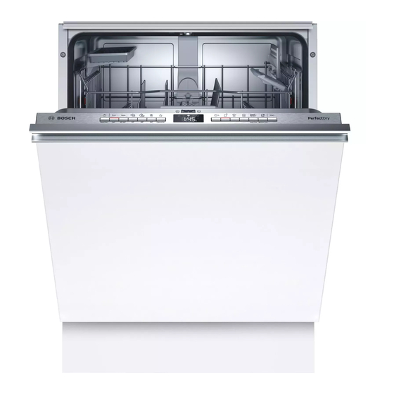 Bosch SMV6ZAX00E Notice D'utilisation