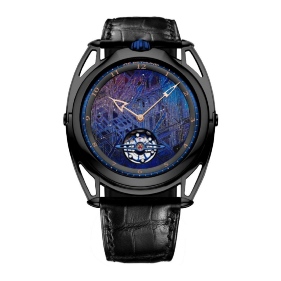 DE BETHUNE DB28XP Meteorite Mode D'emploi