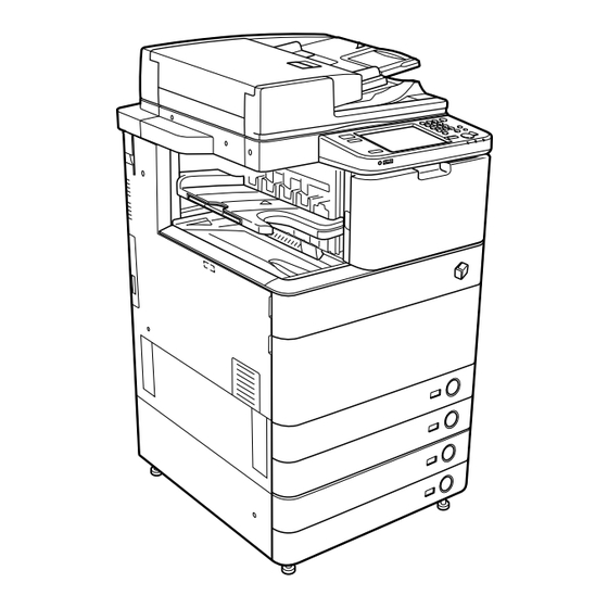 Canon imageRUNNER ADVANCE C5255 Guide De L'utilisateur