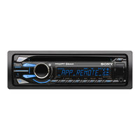 Sony MEX-BT4100P Mode D'emploi