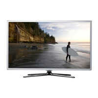 Samsung UE40ES6710 Manuel De L'utilisateur