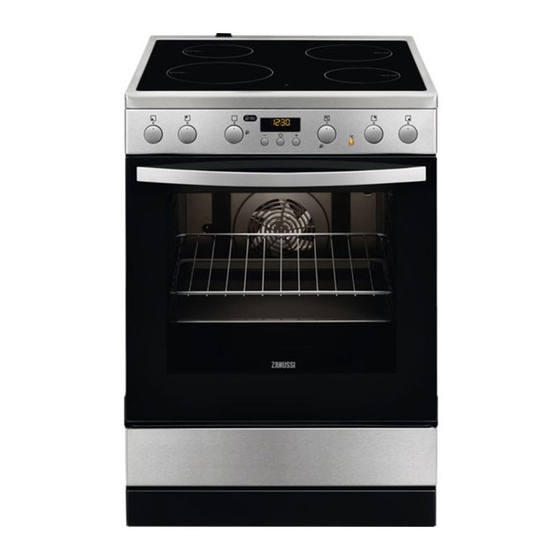 Zanussi ZCV65320XA Notice D'utilisation