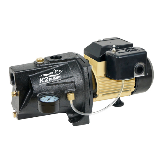 K2 Pumps WPS05002K Notice D'utilisation