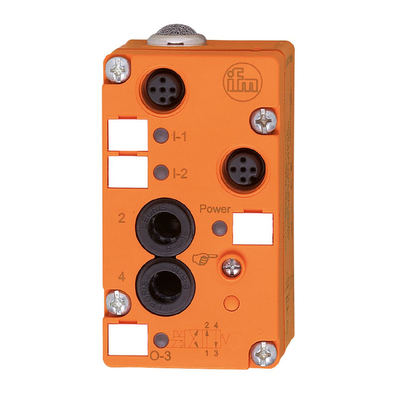 IFM Electronic AC2046 Notice De Montage