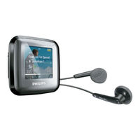 Philips GoGear SA2SPK08 Mode D'emploi