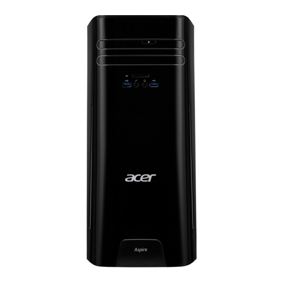 Acer ASPIRE TC-780 Manuel D'utilisation