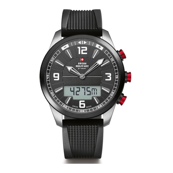 Swiss Military SM34054 Mode D'emploi