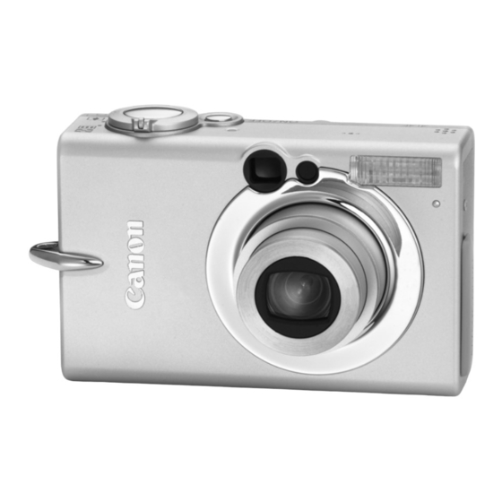 Canon Digital IXUS 500 Guide D'utilisation