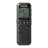 Philips VOICE TRACER DVT1150/00 Manuel De L'utilisateur