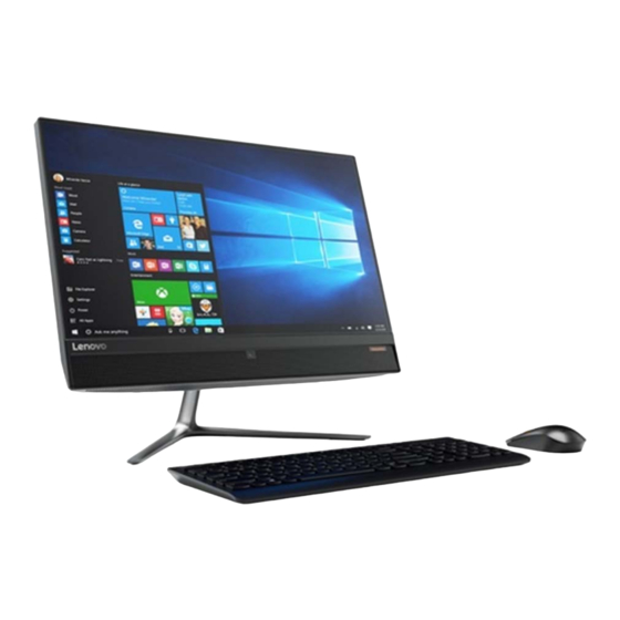 Lenovo ideacentre AIO 510 Serie Guide De Démarrage Rapide