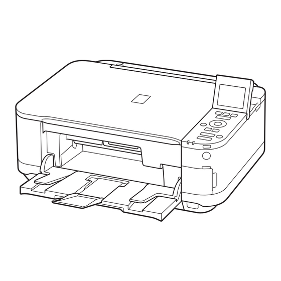 Canon PIXMA MG5200 Serie Démarrage