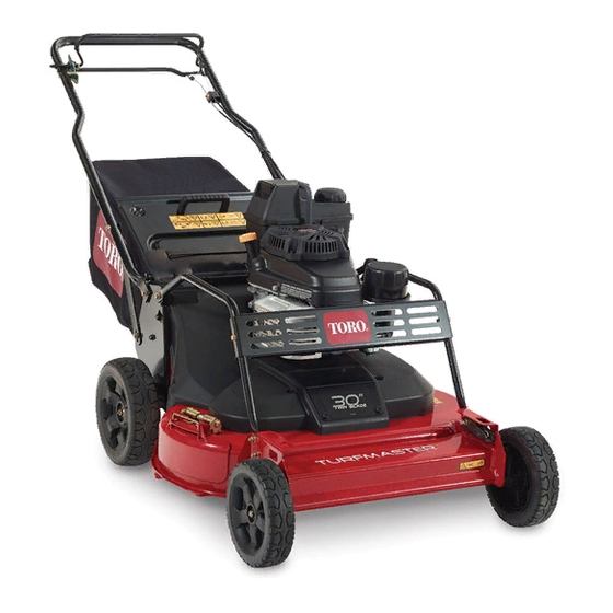 Toro TurfMaster 22210 Manuel De L'utilisateur